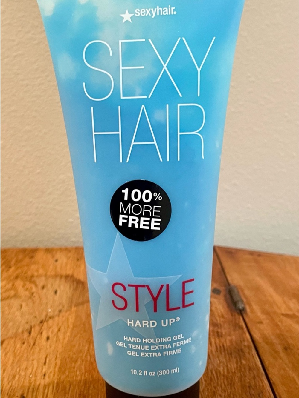 SexyHair Style Hard Up Hard Holding Gel - Blue